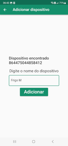 Adicionar Dispositivo